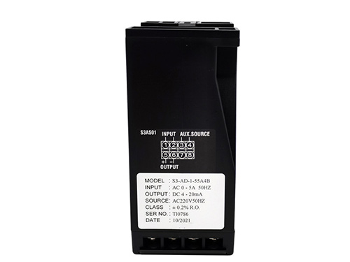 台灣TAIK台（tái）技 S3-AD單相電流變送器 轉換器